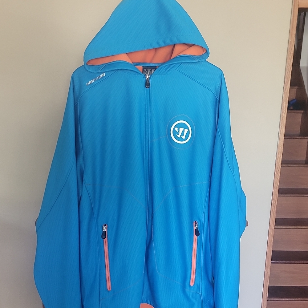 Warrior Blue and Orange Performance Jacket Mens 2XL